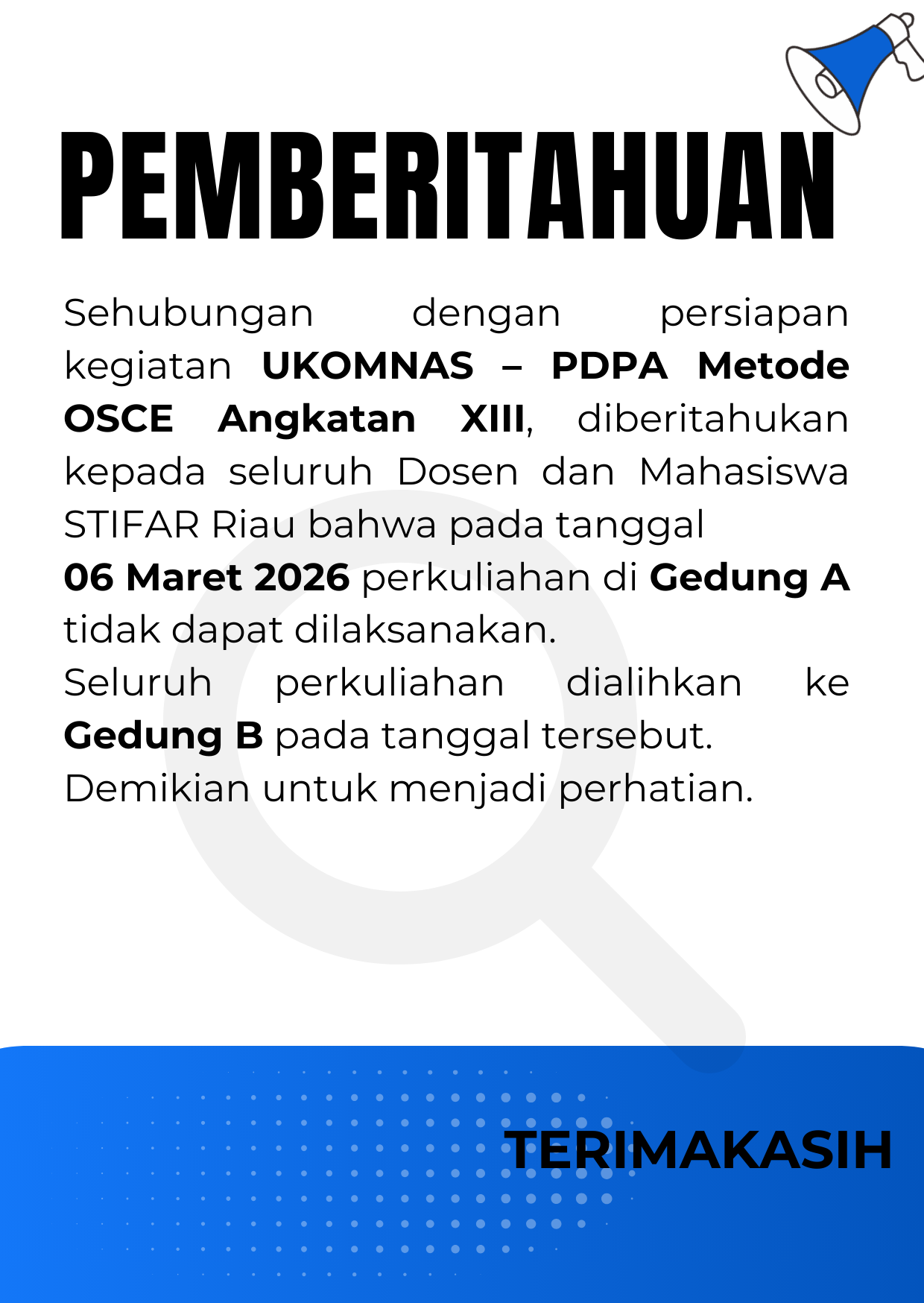 PEMBERITAHUAN