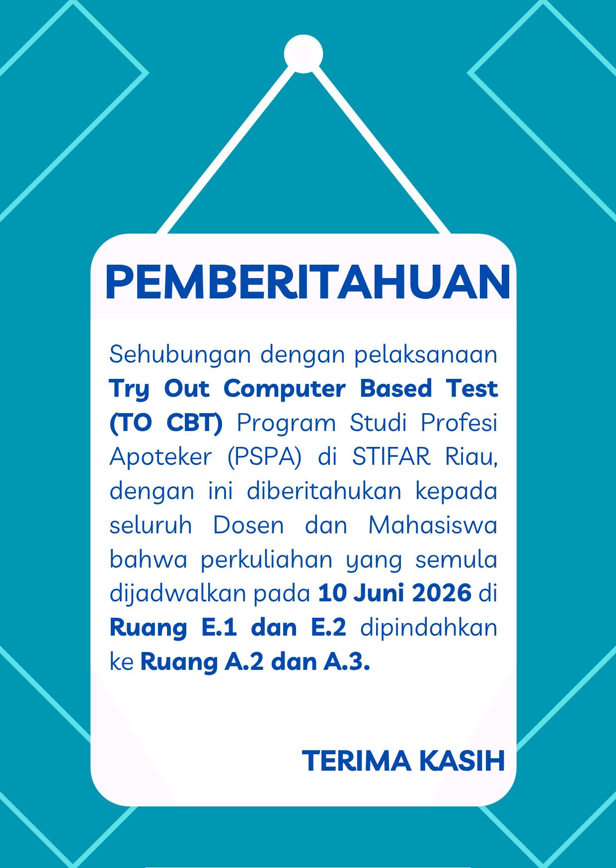 PEMBERITAHUAN