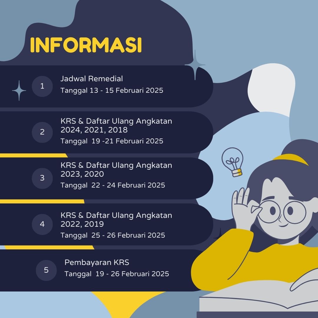 INFORMASI KEGIATAN SEMESTER GENAP 2024-2025